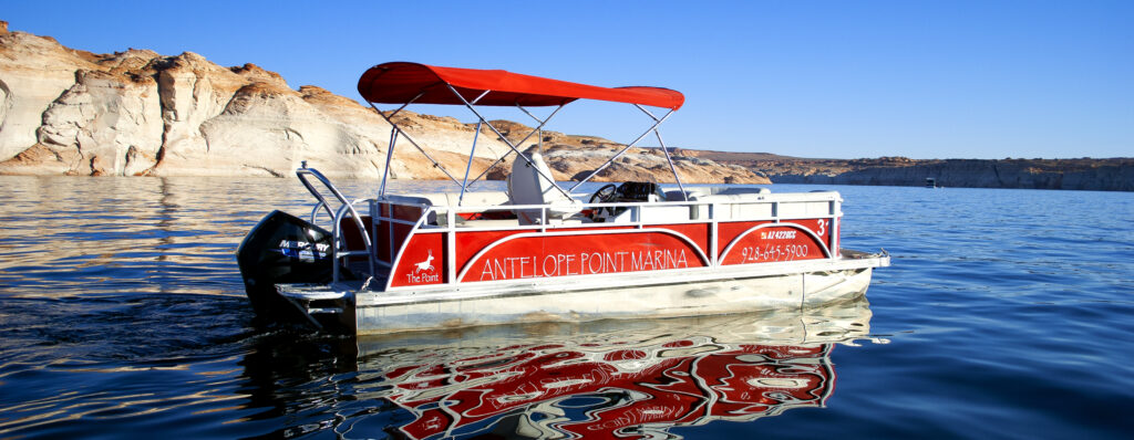 22 JC pontoon | Antelope Point Marina & RV Park